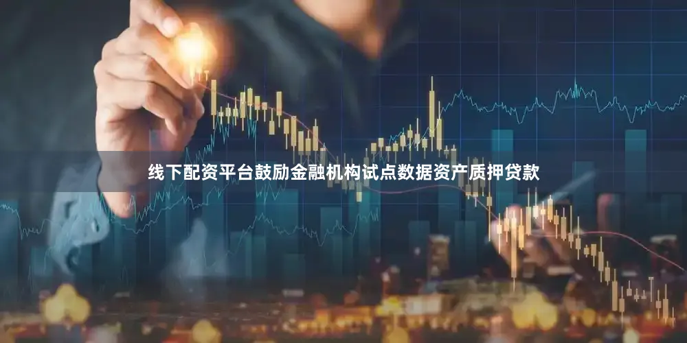 线下配资平台鼓励金融机构试点数据资产质押贷款